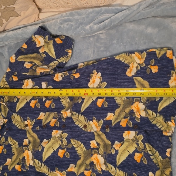 Ocean & Coast Men's Hawaiian Shirt, Size L, Cotton Rayon Blend (0816) - Picture 6 of 7